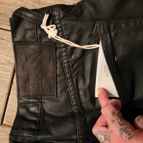 PRPS Goods & Co. slim fit demon jeans RESIN BLACK NO LONGER MADE ORIGINAL BAG...